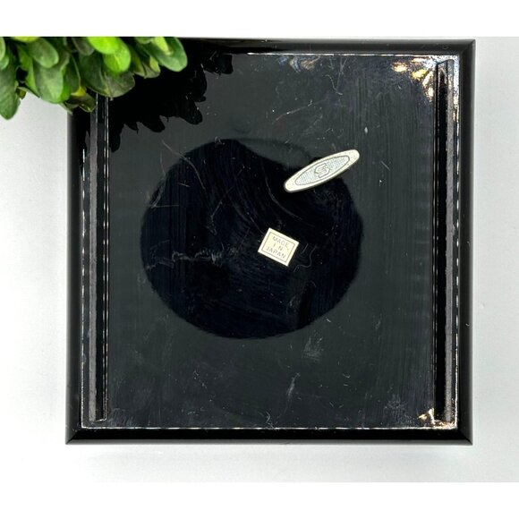 Vintage Japanese Lacquer Music Jewelry Box W/Mt. Fuji & Cherry Blossom Design - Picture 13 of 14